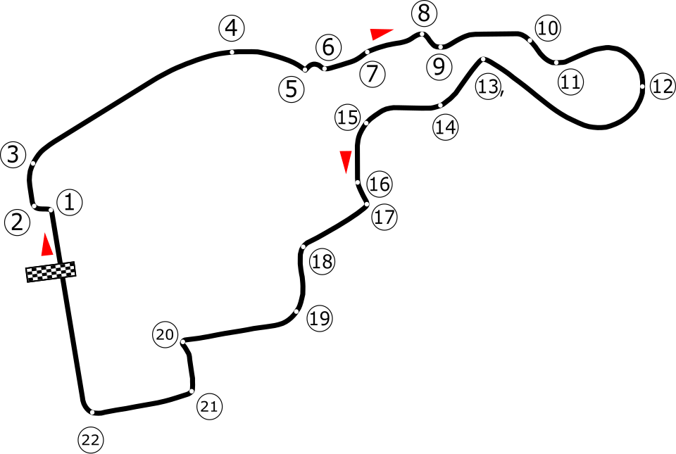 Madring 赛道地图